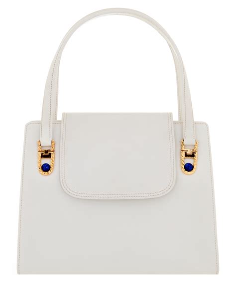 vintage white gucci bag|vintage gucci handbags from 1960s.